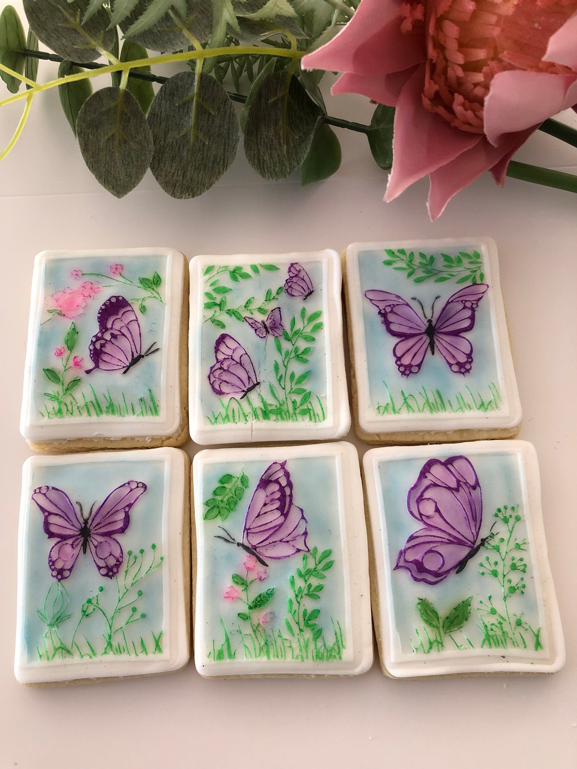 Spring Butterfly & Flower Debosser & Cookie Cutter Set