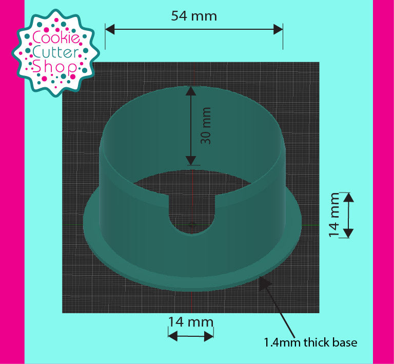 Round Cutter with Cutaway Test