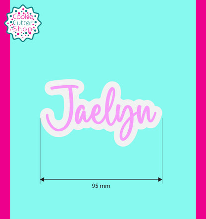 Custom 'Ballerina and Name' Embossers and Cutter sets