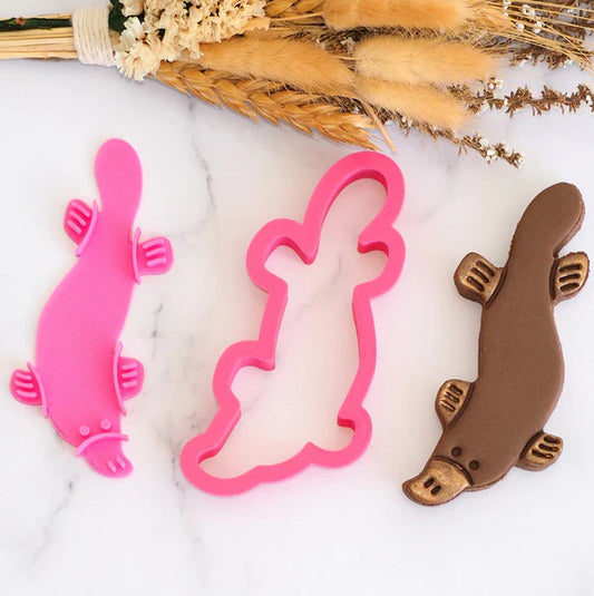 Platypus Cookie Cutter & Embossed Stamp Set