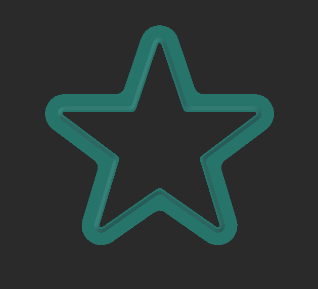 Custom 4.5cm Star - Not Available For Retail