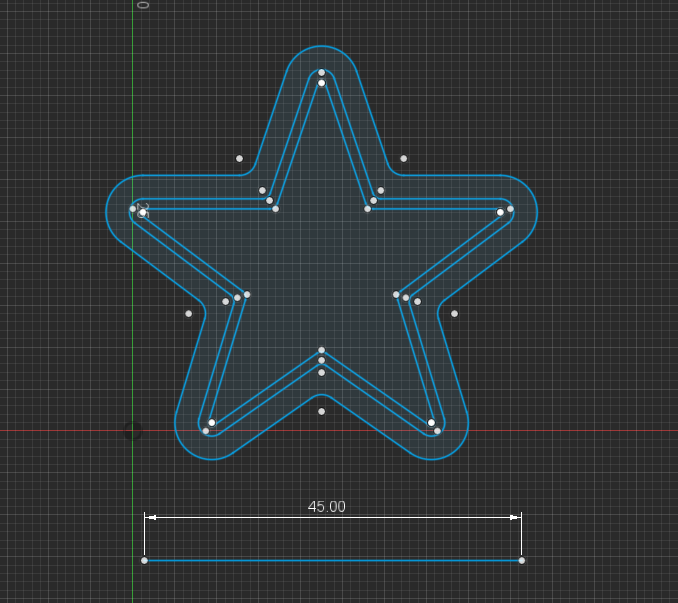 Custom 4.5cm Star - Not Available For Retail
