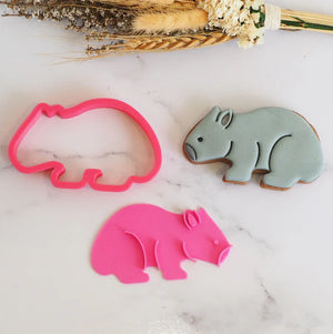 Wombat Cookie Cutter & Embosser Set