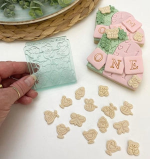 Embosser Stamp & Cut Double Up Cute Mini Animals