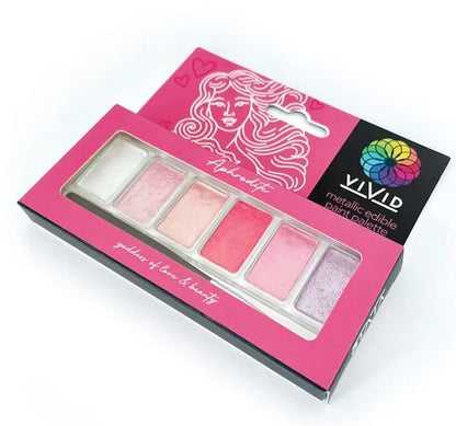 'Aphrodite' Metallic Paint Palette Set