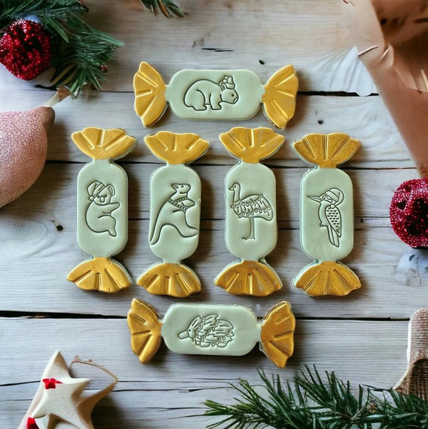 Australian Animals Christmas Cookie Stamp Set Cookie Cutter Shop Australia