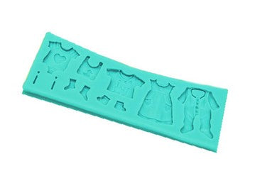 Baby Clothes Silicone Fondant Mould