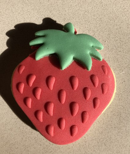 Strawberry Cookie Cutter & Debosser Set