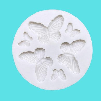 Assorted Butterfly Fondant Silicone Mould