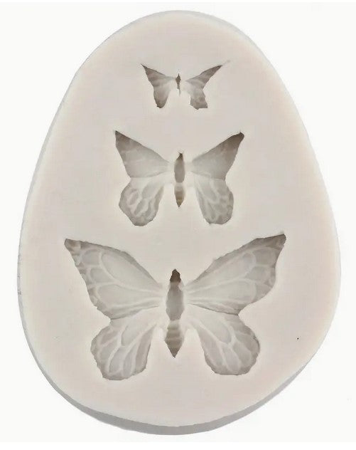 Butterfly Fondant Silicone Moul