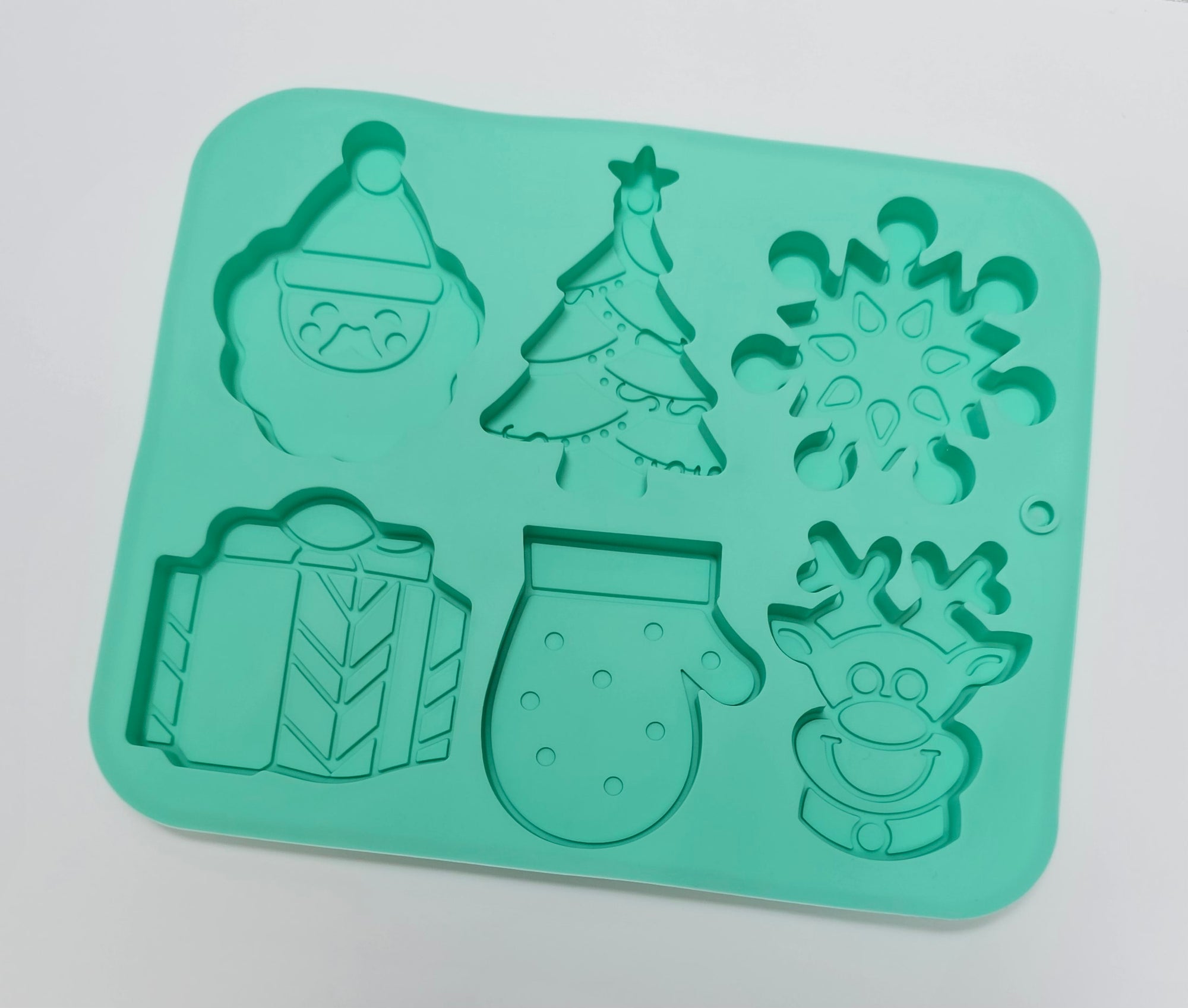 Christmas Themed Chocolate Silicone Mould