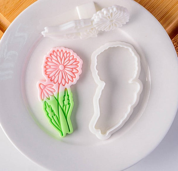 Daisy Cookie Cutter & Stamp Cookie Cutter Shop Australia