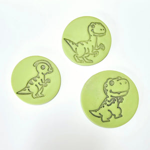 Parasaur Dinosaur Stamp and Cutter