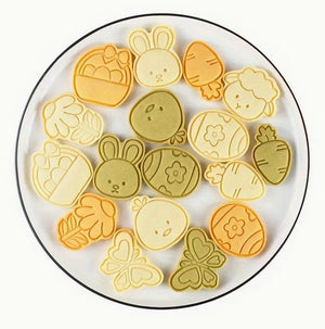 Easter Icons Cookie Cutter & Stamp Set