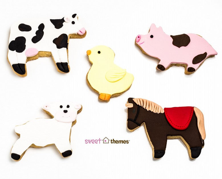 Farmyard Cookie Cutter Set 5 Pieces | Cookie Cutter Shop Australia