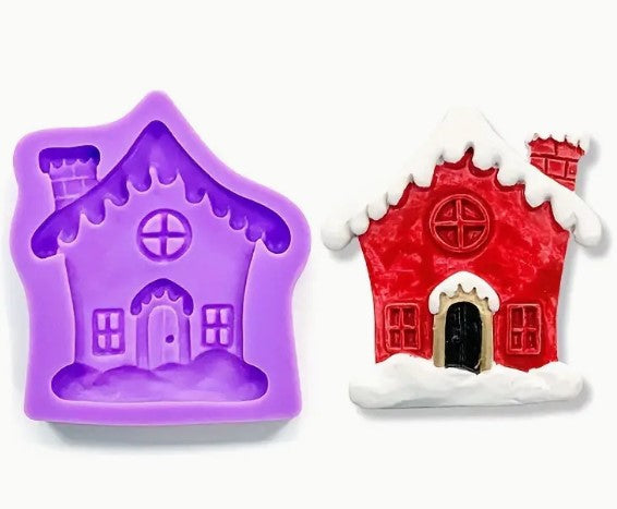Gingerbread House Silicone Mould