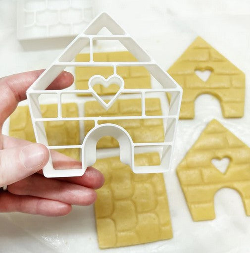 Redbrick 3D Gingerbread Brick House