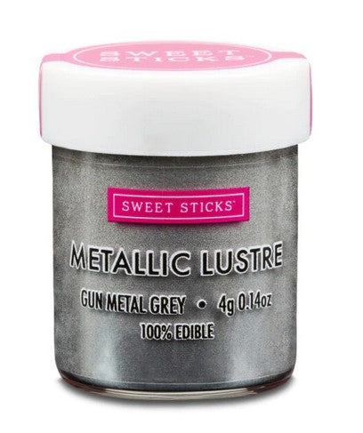 Sweet Sticks Gun Metal Grey Metallic Lustre Dust