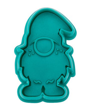 Gnome or Santa Cookie Cutter & Plunger
