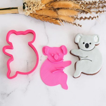 Koala Cookie Cutter & Emboss Stamp