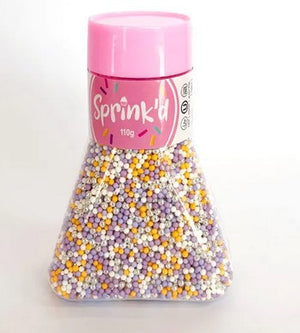 Sprink'd Lavender Field Sugar Balls 2mm | Cookie Cutter Shop Australia