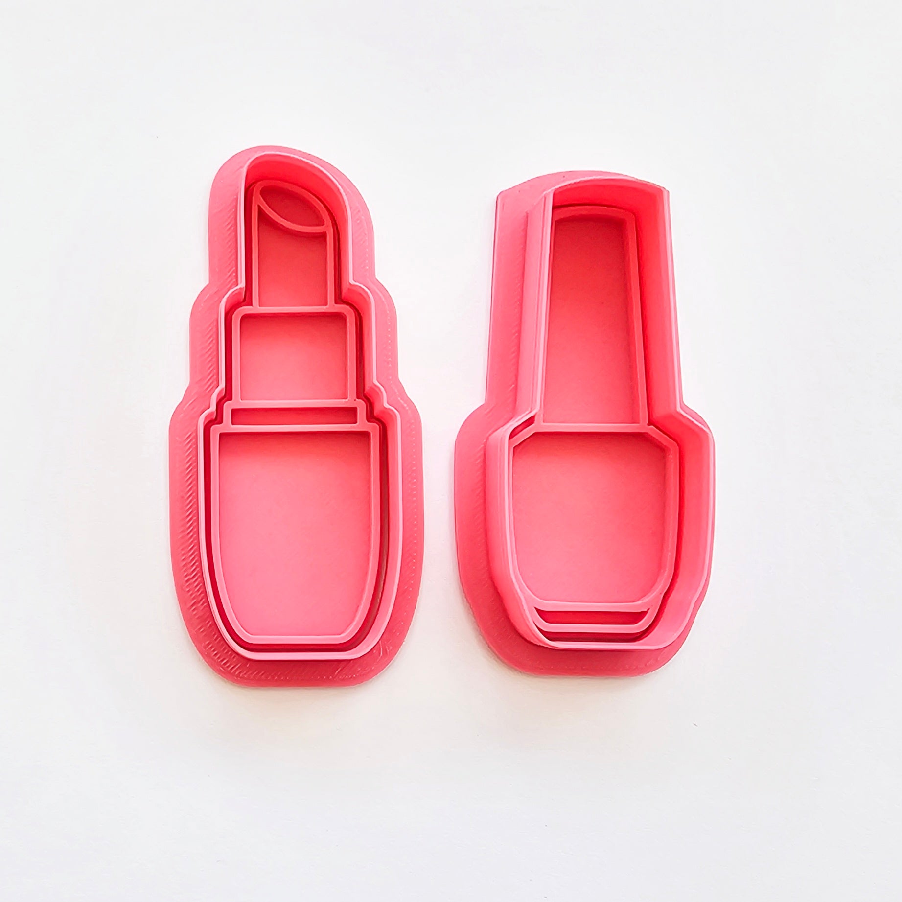 Nail Polish and Lipstick Cookie Cutter Set