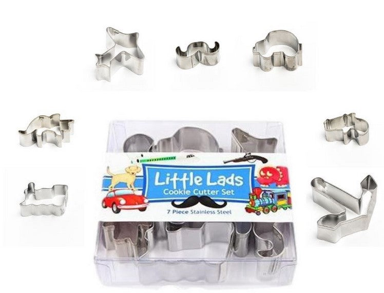 Little Lads Mini Cookie Cutter Set