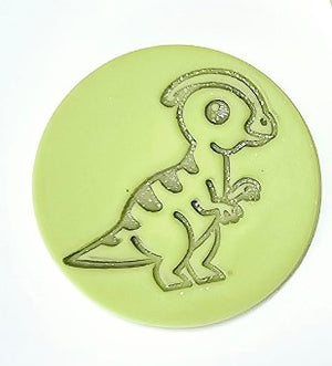 ParaSaur Dinosaur Cookie Fondant Stamp