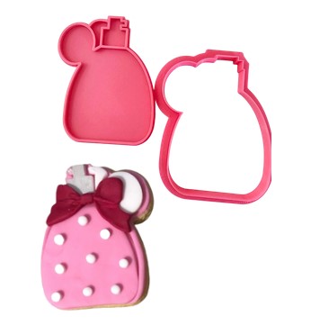 Perfume Bottle Cookie Cutter & Stamp