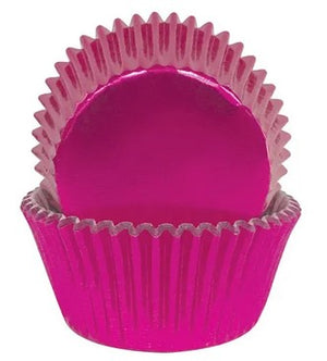 Hot Pink Foil Baking Cups (700) 72 pc