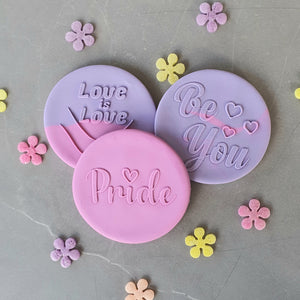 Pride Fondant Debosser