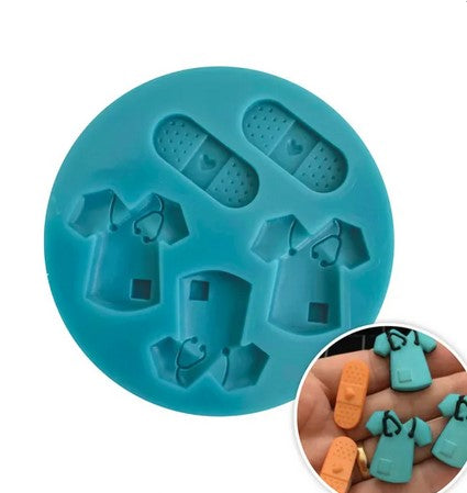 Scrubs & Bandaids Silicone Mould