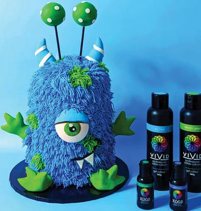 Vivid Sky Blue Gel Colour