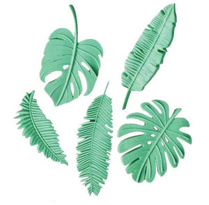 Large Tropical Leaves Fondant Silicone Mould