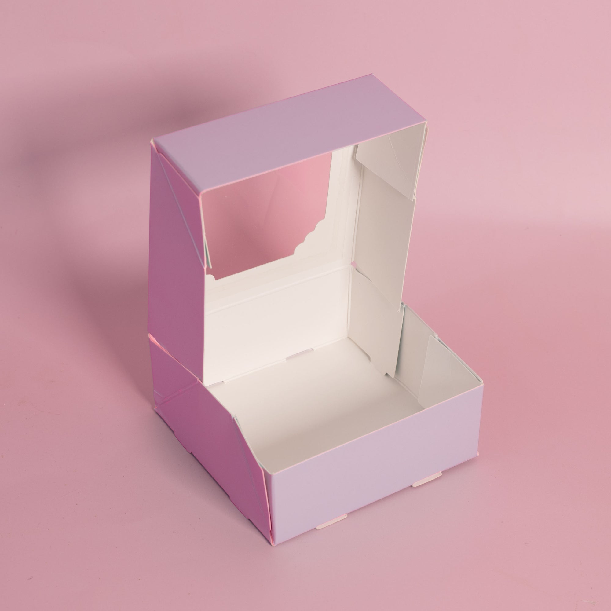 Small Scalloped Pastel Treat or Cookie Box Set