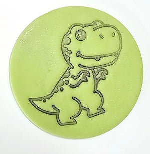 T-Rex Cookie Fondant Stamp