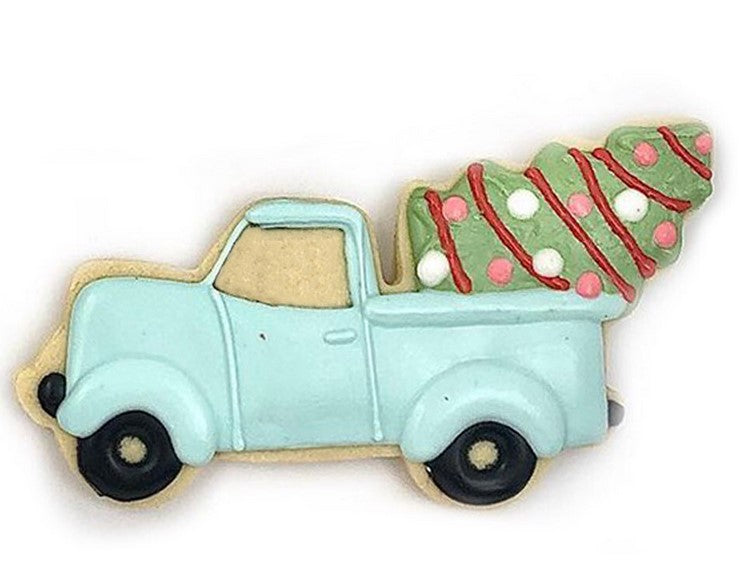 Christmas Truck with Tree Cookie Cutter