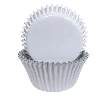 White Foil Baking Cups (390)