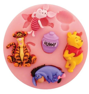 Winnie the Pooh Silicone Mould