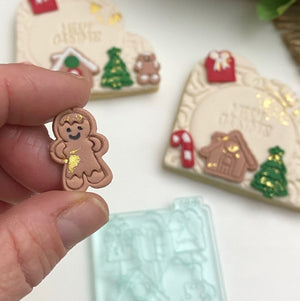 Christmas Icons Emboss Stamp & Cutter Double Up