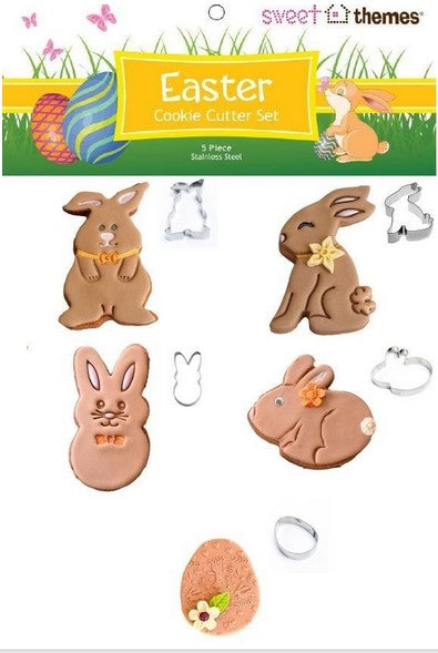 Easter Bunnies Cookie Cutter Set