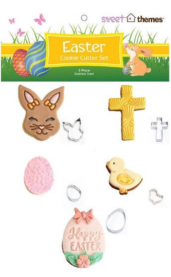 Easter Cookie Cutter Set 5 Piece