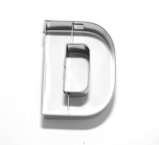 Letter D 6.5 cm Cookie Cutter Stainless Steel-Cookie Cutter Shop Australia