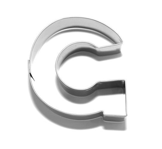 Letter G 6.5 cm Cookie Cutter Stainless Steel-Cookie Cutter Shop Australia