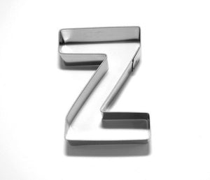 Letter Z 6.5 cm Cookie Cutter Stainless Steel-Cookie Cutter Shop Australia