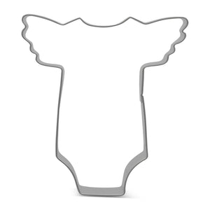 Baby Suit With Frills 8cm Cookie Cutter-Cookie Cutter Shop Australia