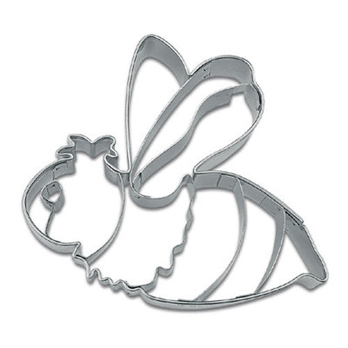 Bee 7cm with Embossed Detail Cookie Cutter-Cookie Cutter Shop Australia