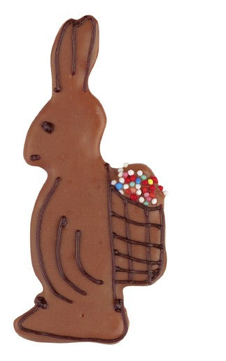 Rabbit with Basket Cookie Cutter 9.5cm