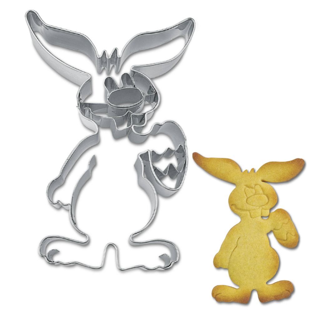 Easter Bunny Cookie Cutter with Egg | Cookie cutter Shop Australia