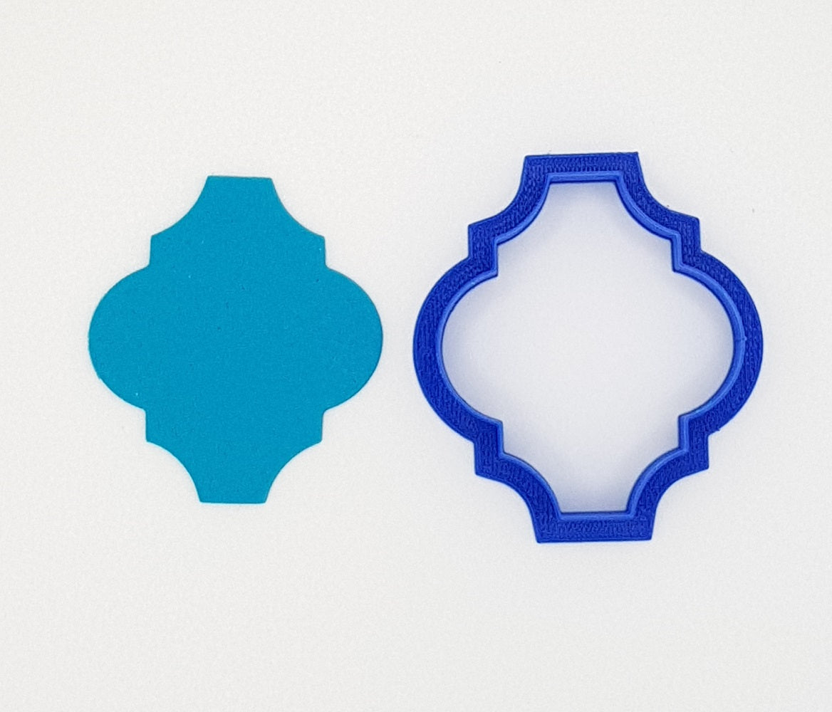 Moroccan Plaque 1 Cookie Cutter 6, 8 or 10cm